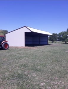 claborn welding loafing shed